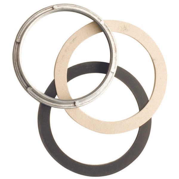 PLUMB PAK PP820-23 1/2" STAINLESS SINK STRAINER REPLACEMENT LOCKNUT & GASKET SET