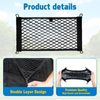 Small Cargo Net for Car Trunk 2 Pack Elastic Mesh Net Pocket Organizer Pouch Bag