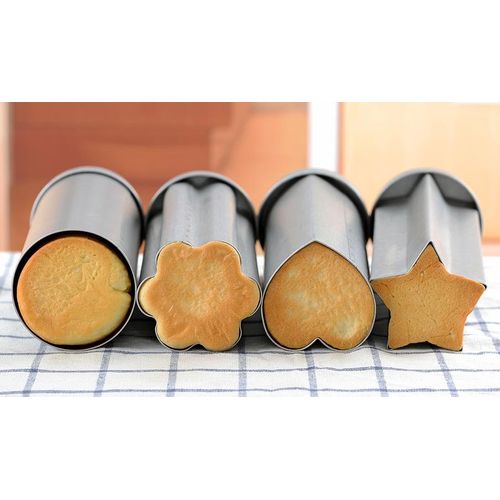 2377 Tiger Crown Pan Pan Pan 2.8 x 8.7 x 2.8 inches (71 x 220 x 71 mm) Heartbread Steel Aluminum Plated Canapes Recipe Included