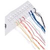 Vervaco Bookmark Beach Hut Counted Cross Stitch Kit, Multi-Colour