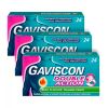 Gaviscon Bundle: 3 x 24 Gaviscon Double Action Mint Flavour Chewable Tablets