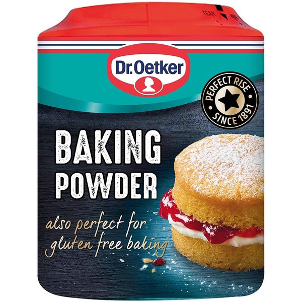 Dr. Oetker Baking Powder 170g (Pack of 2) | Double Pack for Perfect Baking | Leavening Agent | Essential for Cakes, Muffins, and Pastries