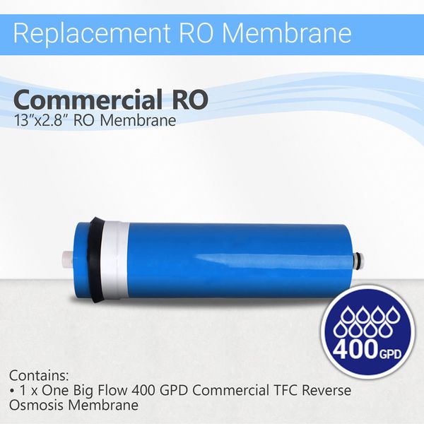 Reverse Osmosis Big Flow Commercial RO Membrane 3013- 400 GPD 