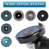 Saipor 5/8-11 Inch Thread Angle Grinder Flange Nut, Self Tightening Quick Release Locking Nut for Angle Grinder with 5/8"-11 Threaded Spindle