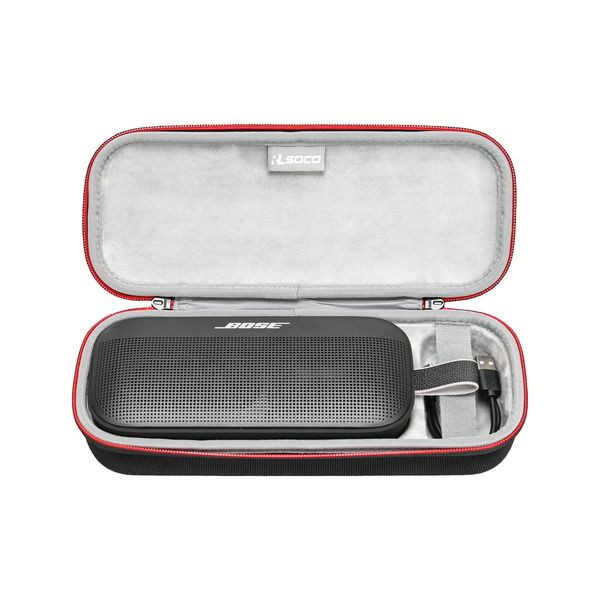 RLSOCO Case for Bose SoundLink Flex/SoundLink Flex 2nd Gen Bluetooth Speaker Black