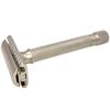 Parker Variant Adjustable Double Edge Safety Razor and 5 Parker Premium Blades - Adjust The Blade Exposure with A Turn of Dial for Milder or More Aggressive Shaves (Satin Chrome)