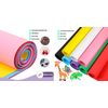StoffBook C993 Lilac Foam Rubber 2 mm Craft Material Fabric Fabrics