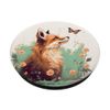 Fox Butterfly Forest Animal PopSockets Standard PopGrip