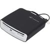 Car External Universal CD Player USB External Car Slot-Load CD Player Compatible with Android Navigation (Android Version 4.4 and Above)/PC/TV-Plug and Play