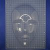 Transparent Mask 8.3 inches (21