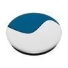 GEOMETRIC TWO TONE WAVE PATTERN SEA BLUE AND WHITE PopSockets Swappable PopGrip