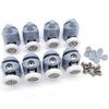 8 Shower Door Rollers Wheels Runners Pulley Roller (25MM)