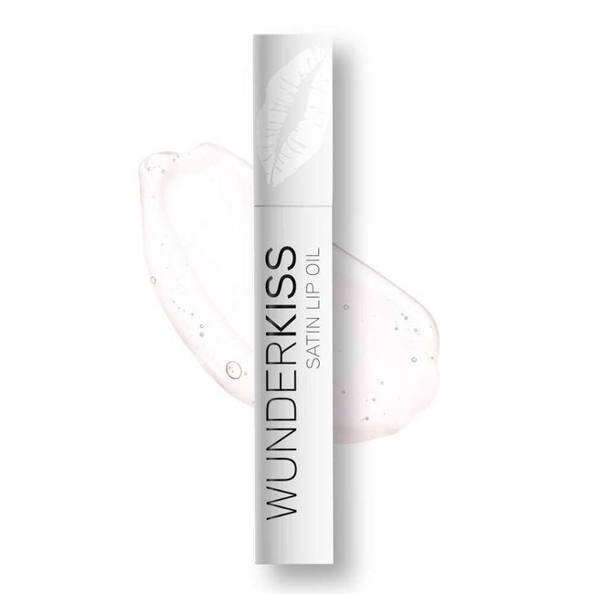 WUNDER2 WUNDERKISS Satin Lip Oil - Anti Aging Lip Treatment for Moisturized...