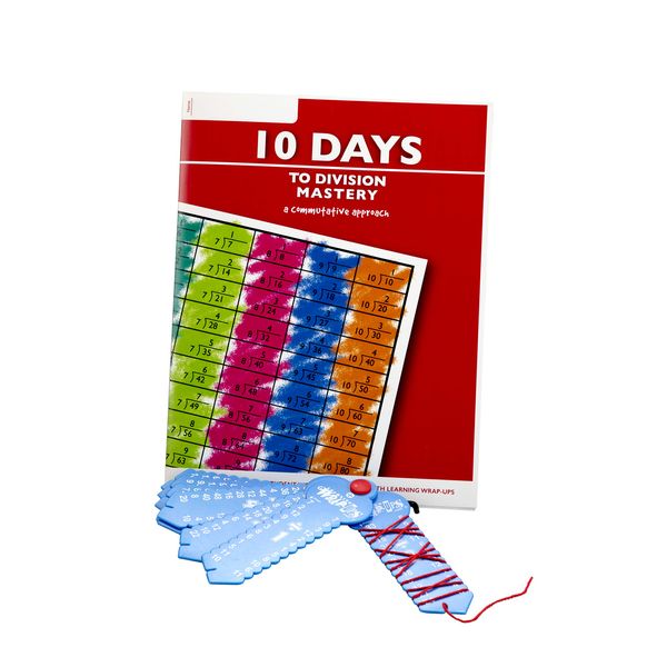 10 Days to Division Mastery Student Workbook with Learning Wrap-Up Set