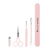 Brushworks Luxury Nail Care Set, Pink, One Size
