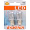 SYLVANIA 1156 Amber LED Bulb, (Contains 2 Bulbs)