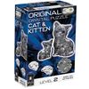 BePuzzled | Cat & Kitten, Original 3D Crystal Puzzle, Ages 12 and Up