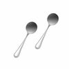 Stainless Steel Bouillon Spoon, Flatware Set 'Atlant' for (2)