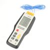 4 Channel K Type Digital Thermocouple Thermometer Sensor Datallogger - 200°C to 1372°C (-328°F ~ 2501°F) with 4 Pcs Probe Sensor, Min, Max, Average Data Display, Data Retention Function, Temperature