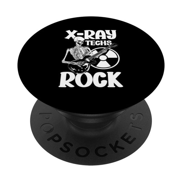 X-Ray Techs Rock X-Ray Technologist XRay Tech Radiology Tech PopSockets Adhesive PopGrip
