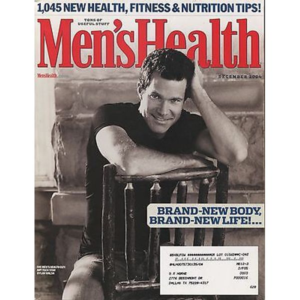 DYLAN WALSH ~ Men's Health Magazine ~ December 2004 ~ A-1-2