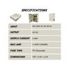 9 Channel DC 12V 5A Power Supply Distribution Box for CCTV Surveillance Systems 