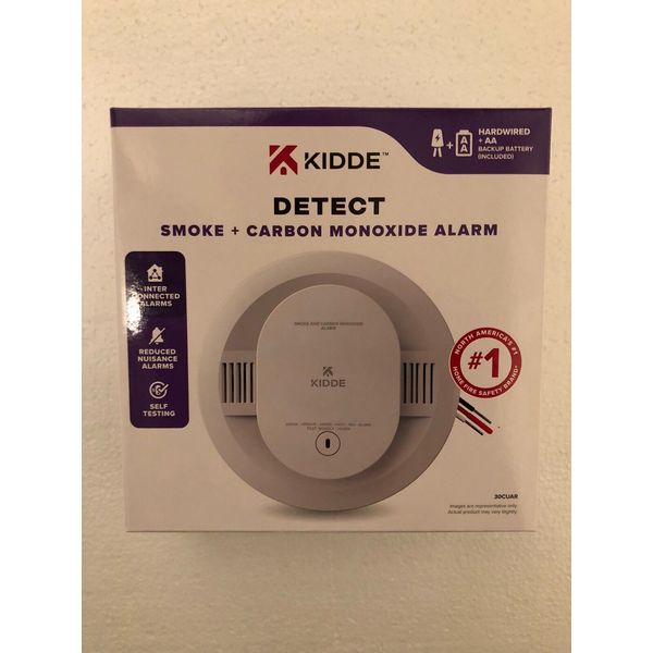 Kidde 30CUAR Detect Smoke +Carbon Monoxide Alarm