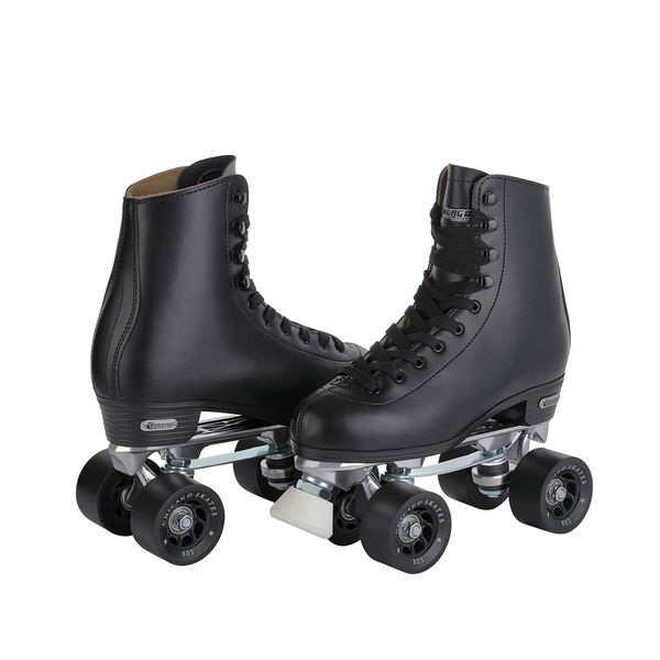 Chicago Skates Deluxe Leather Lined Rink Skate Men's 10, Black