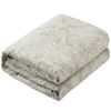 3 PCS Patchwork Bedspread Quilted Bed Throw Single Double King Size Bedding Set (Damask Beige, King)
