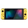 eXtremeRate Chrome Gold Joy con Handheld Controller Housing with Full Set Buttons, DIY Replacement Shell Case for Nintendo Switch Joycon & Switch OLED Joy con Console Shell NOT Included