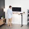 VIVO Light Wood 63" x 32" Table Top for Adjustable Standing Desk Frames