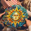 Celestial Sun Wind Spinner - Unique 3D Hanging Wind Spinner for Yard and Garden