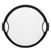Glow Circular Collapsible Reflector with Handles (22", Wave Gold/White)