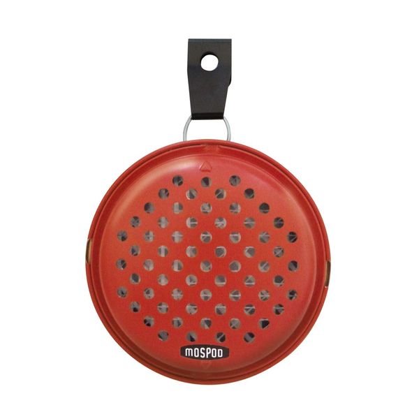 Deco SK-17203 Mosquito Repellent, Red, Diameter 3.5 x Height 1.1 inches (9 x 2.8 cm), Portable Mini Mosquito Repellent