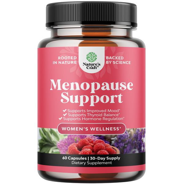 Complete Herbal Menopause Supplement for Women - 30 Servings
