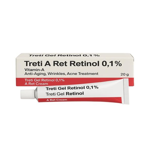 Retinol Gel 0.1% - 20g (0.7 oz) | Anti-Aging, Acne Treatment & Wrinkle Care | Vitamin A Face Gel for Smooth, Radiant Skin
