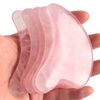 Natural Rose Quartz Gua Sha Tool Dolphin Shape Gua Sha Tools Face Massage Tool