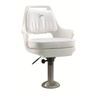 Wise 8WD015-710 Standard Pilot Chair with Cushions, Fixed Height Pedestal and Seat Slide