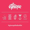 Ethique Pink In-Shower Container for Shampoo and Conditioner Bars - Plastic-Free