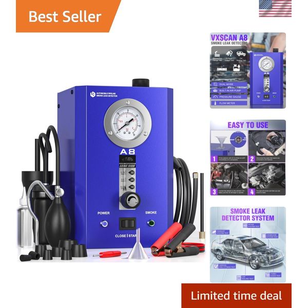 Integrated Air Pump and Smoke  Machine - Perfect for Vehicle Diagnostics