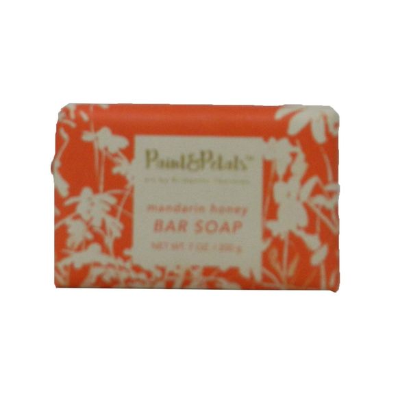 Paint & Petals Mandarin Honey Scented Bar Soap 7Oz