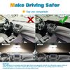 For Chevy Equinox 2018-2024 Interior Black Dashboard Pad Cover Sun Protector
