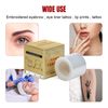 Adecco LLC 2 Rolls Disposable Eyebrow Tattoo Plastic Wrap Preservative Film, Make Up Transparent Plastic Roller for One-Way Eyebrow Lips Permanent Makeup Accessories