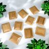 10 PCS Bamboo Pot Scrapers Set | Eco Friendly Kitchen Tool | Zero Waste Cleaner