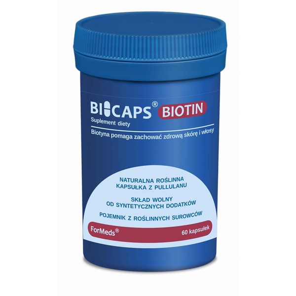 Bicaps Biotin 2500μg 60 portions 60 Capsules ForMeds