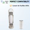 Nisipra AP04 Replacement HEPA Filter for Conair Medium Air Purifier, 3 Pack