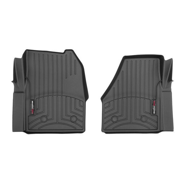 WeatherTech FloorLiner for 2018-2018 Freightliner Cascadia - 1st Row, Black