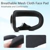 Compatible with Oculus Quest 2 Face Pad Replacement - VR Face Interface Bracket with Light Blocking Nose,Breathable Foam Face Pad Protective for Meta Quest 2,Comfortable Face Cushion VR Accessories