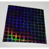 Black Plaid Pattern Holographic Diffractive Sign Vinyl 24" x 6 ft Roll