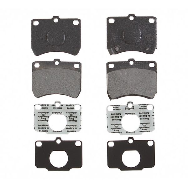 Raybestos PGD402M Professional Grade Semi-Metallic Disc Brake Pad Set